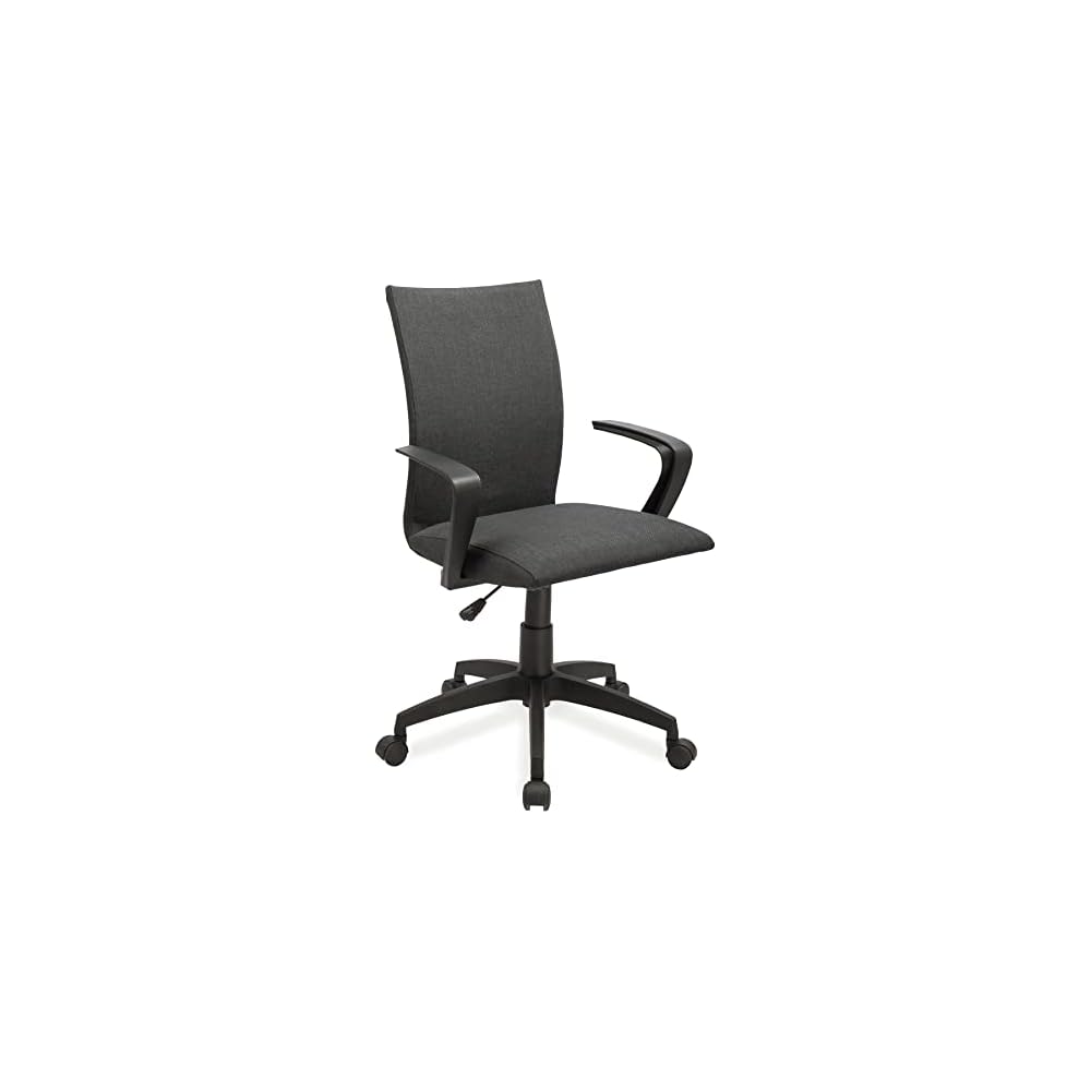 Leick Black Mesh Back Office Chair