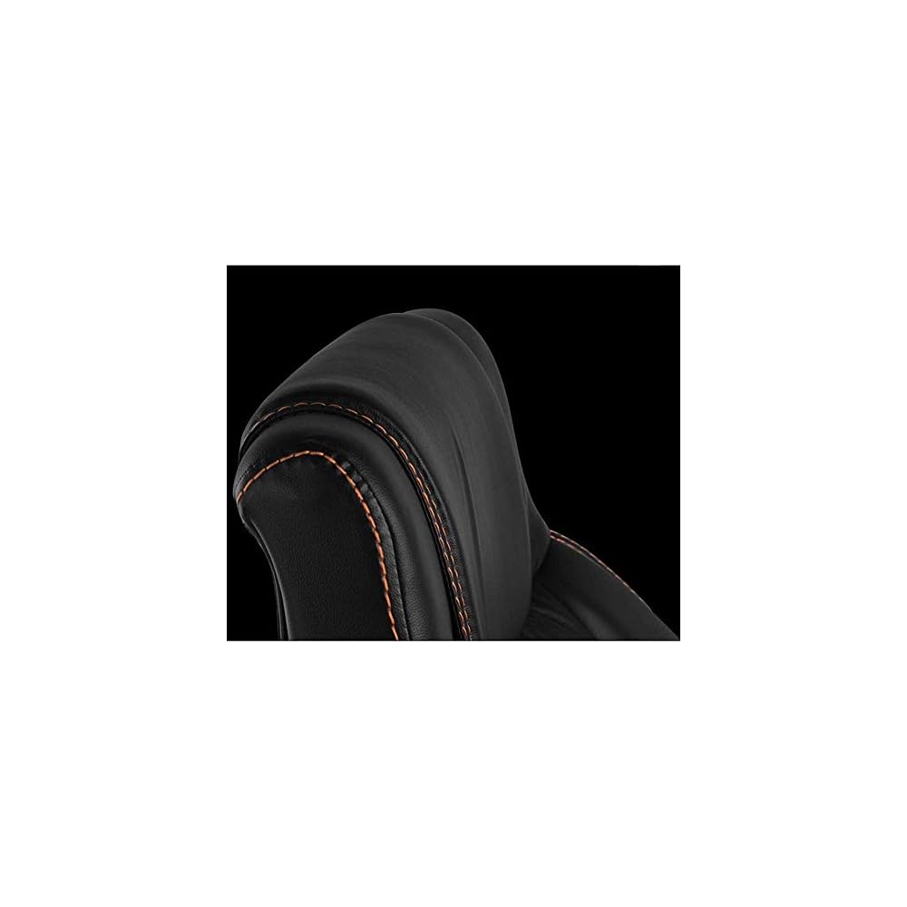 Boss Chair Shiatsu Heated Massage Chair Ventilated Backrest Design Office Chair Ergonomic Armrest Use Tilt Mechanism/Relieve Fatigue Black